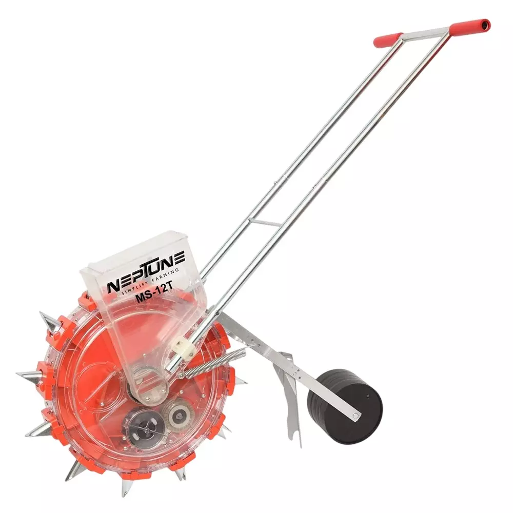 Neptune Hand Operated Agricultural Manual Seeder 12 Teeth Seed Planter