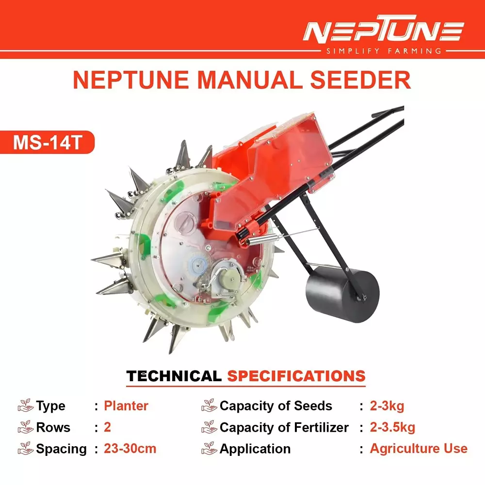 neptune-manual-seeder-and-fertilizer-2-in-1-with-14-long-teeth-for-multiple-agriculture-seeds