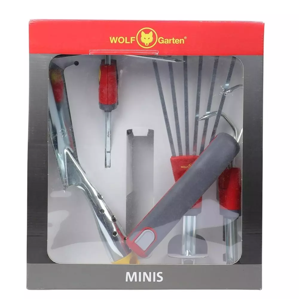 Wolf Garten Gardening Tool Set Plastic Handle Metal Body for Home & Garden Use, 71AIF003650