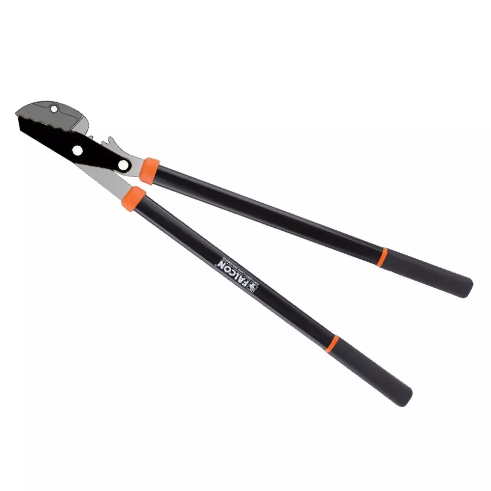 Falcon Anvil By-Pass Gear Lopping Shear 32 mm Soft PVC Grip Hardened Steel Black for Agriculture, Holticulture & Orchard, FPLS-7009 (Pack of 20 Pcs)