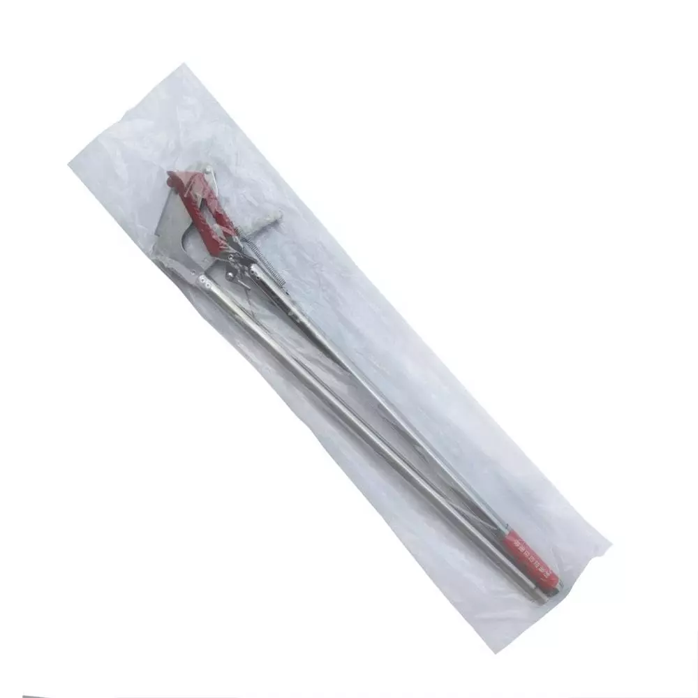 efficacy-snake-catcher-tool-stainless-steel-15-m-easy-to-squeeze-non-slip-grip-silver