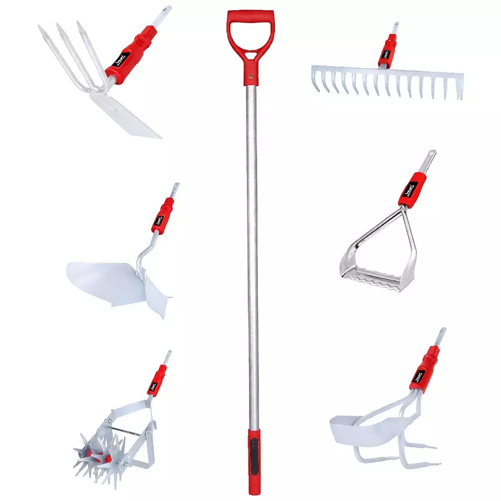 Balwaan 7-in-1 Garden Tool Set for Gardening and Landscaping, GT-701