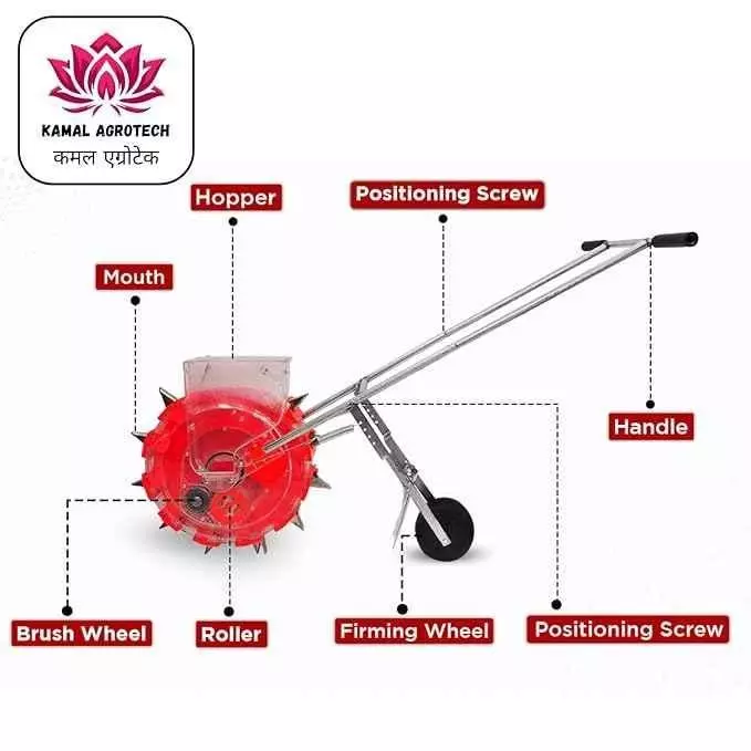 kamal-agrotech-12-teeth-red-manual-seeder-for-agriculture