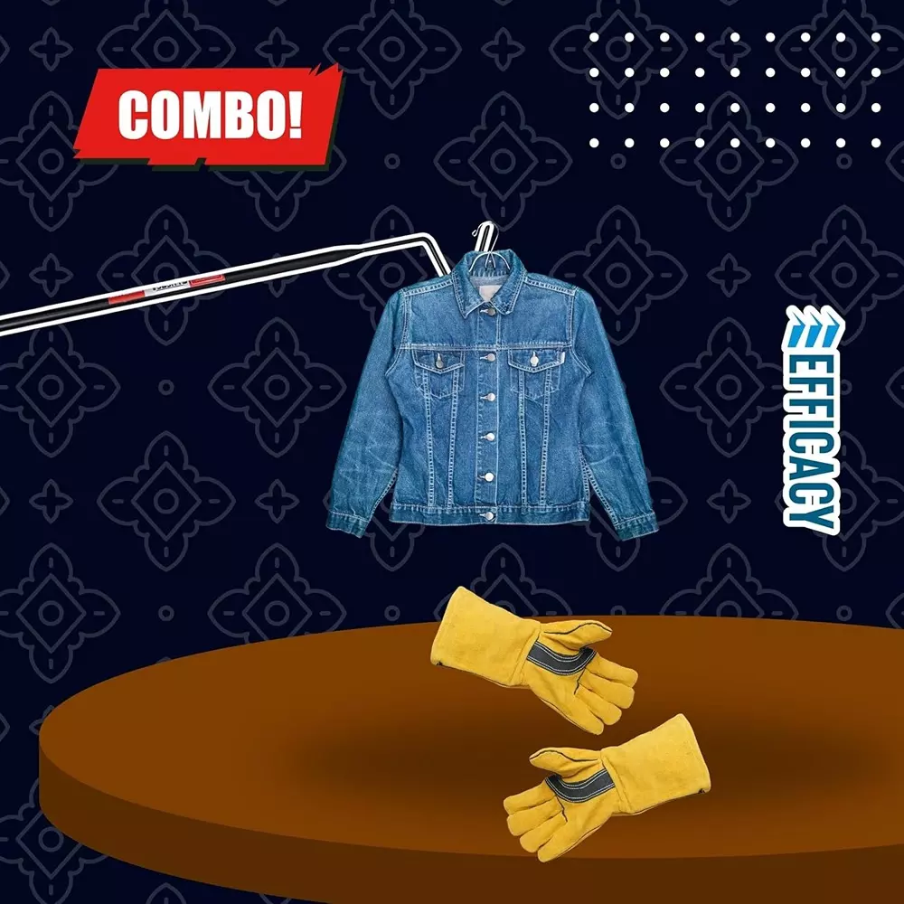 efficacy-122-cm-48-inch-garbage-lifting-hook-33-cm-13-inch-fire-resistant-leather-gloves-black-yellow-stainless-steel