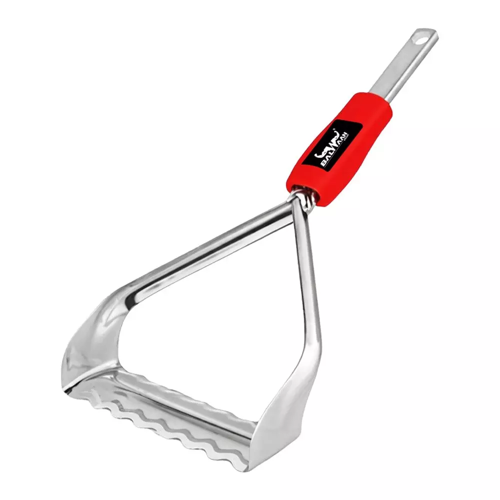 Balwaan Pull-Push Manual Weeder Serrated (Wavy) Blade Type for Weed Cutting and Soil Loosening, GT-PP6