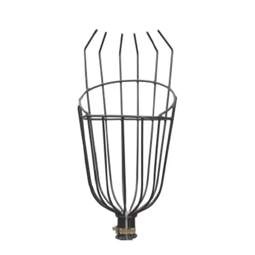 Falcon Small Fruit Gatherer without Extension Pipe Black Manual Aluminium for Collecting Fruit From Tree, FFG-231 (Pack of 10 Pcs)