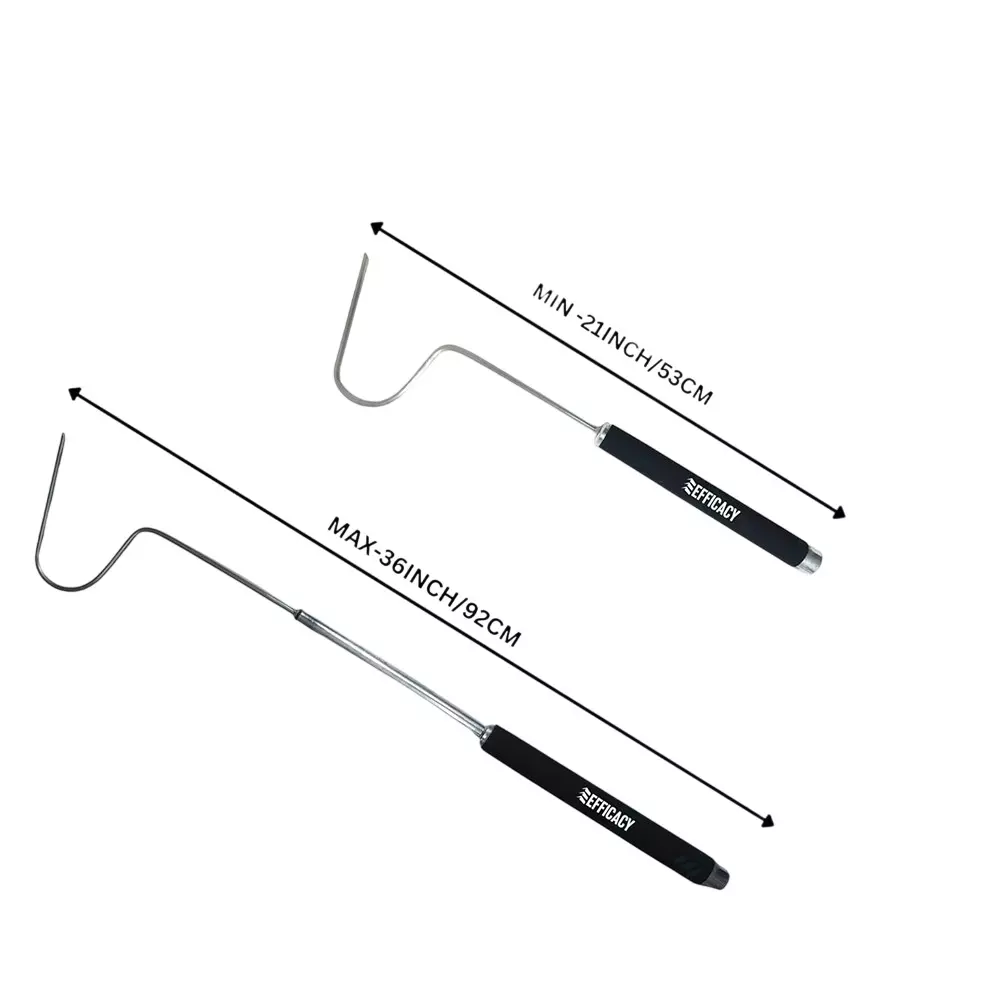 efficacy-extendable-rescue-hook-122-cm-48-inch-stainless-steel-black-silver