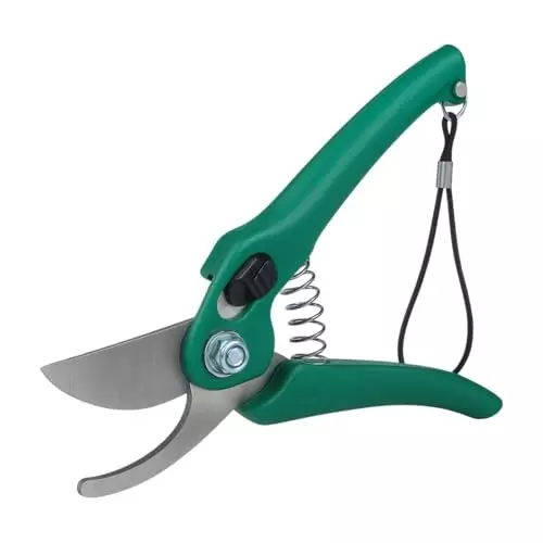 Global Nature Agro Pruner Cutter With Safety Lock Blade Hand Operated Soft Grip for Home, Farming & Gardening