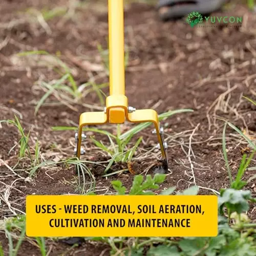 yuvismart-manual-weeder-with-1651-mm-65-inch-ms-powder-coated-blade-for-agriculture-and-gardening-use