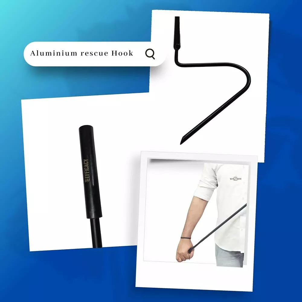 efficacy-garbage-lifting-hook-110-cm-43-inch-black-aluminium-aluminum-hook-coated-43inch