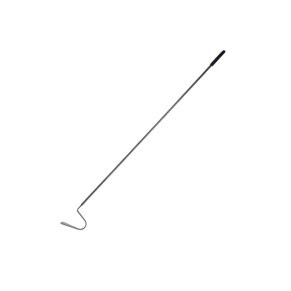 EFFICACY Garbage Lifting Hook 91 cm (36 inch) Silver Stainless Steel, STEEL FIXED HOOK 36INCH