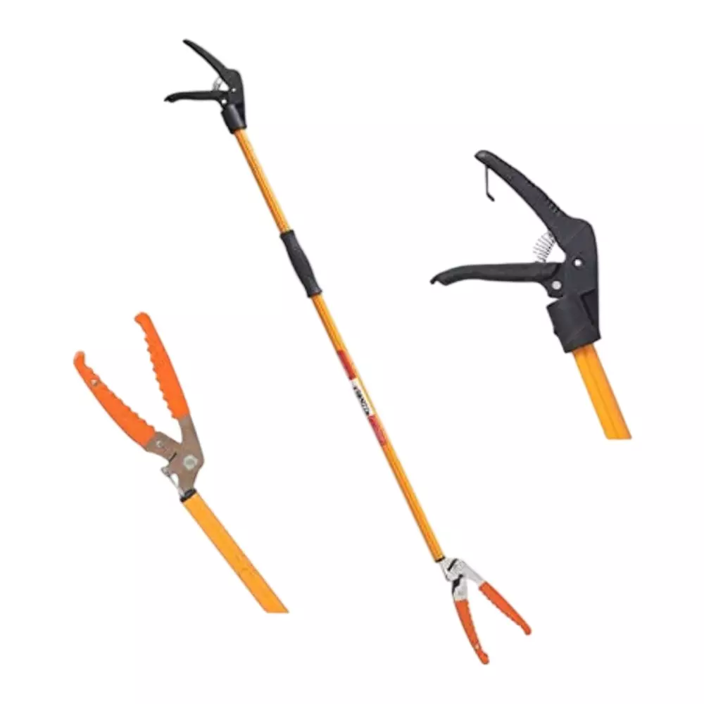 EFFICACY Fruit Catcher / Garden Picker Tool 182 cm (6 ft) Aluminum Long Handy Arm Heavy Duty Fixed Length Body