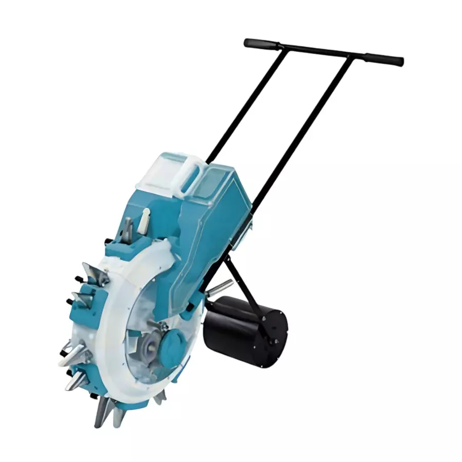 AASHNA Handpush Seeder With Fertilizer Small 23 to 35 cm Spacing Range, S07