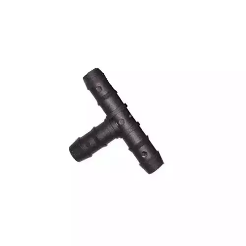 Yuvismart Drip Irrigation Tee Plastic Connector 16 mm Size for Lateral Pipe (Pack of 50)