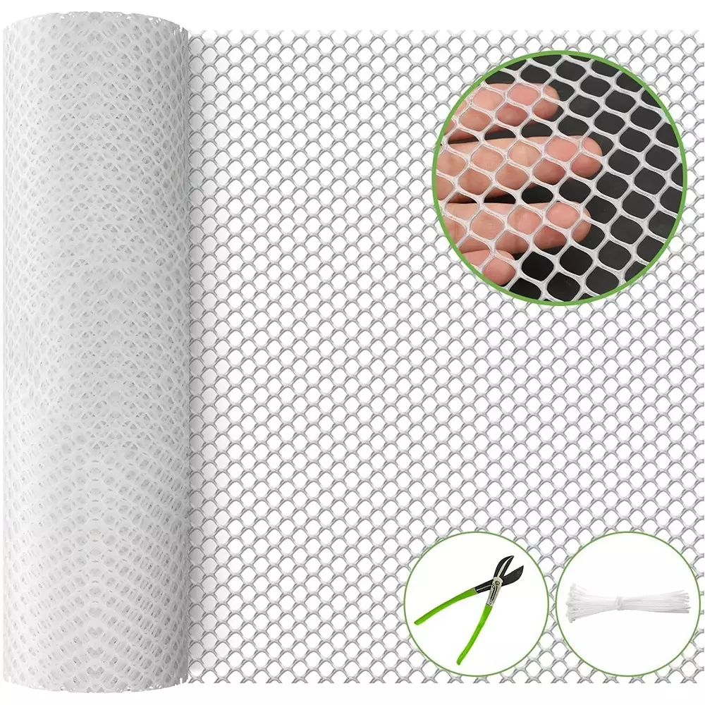 singhal-tree-guard-net-uv-stabilized-hdpe-4x60-ft-size-with-cutter-pvc-tie-locks-white