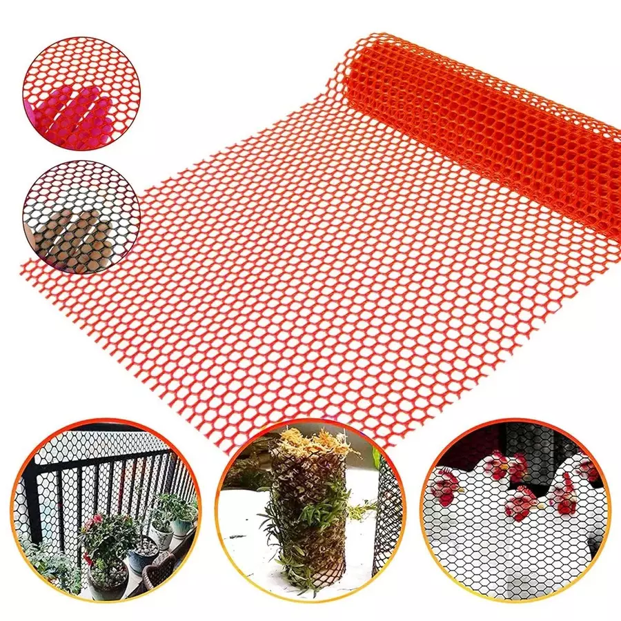 singhal-tree-guard-net-uv-stabilized-hdpe-4x30-ft-size-with-cutter-pvc-tie-locks-red