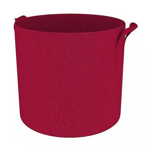 Yuvismart Fabric Grow Bags Round 10x10 Inch Size for Terrace Garden - Grow Vegetables, Leafy Vegetables, Herbs on These Smart Fabric Pots