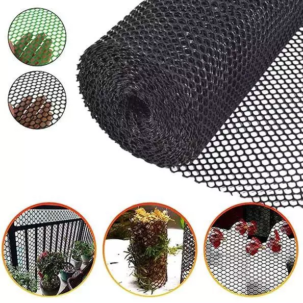 singhal-tree-guard-net-uv-stabilized-hdpe-4x20-ft-size-with-cutter-pvc-tie-locks-black