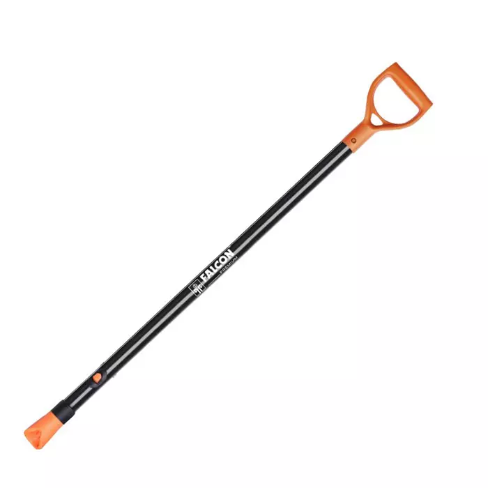 Falcon Premium D Grip Handle Combi Quick Black & Orange 36 Inch (91.44 cm) Length Steel for Gardening & Agricultural Use, D36CQ (Pack of 10 Pcs)