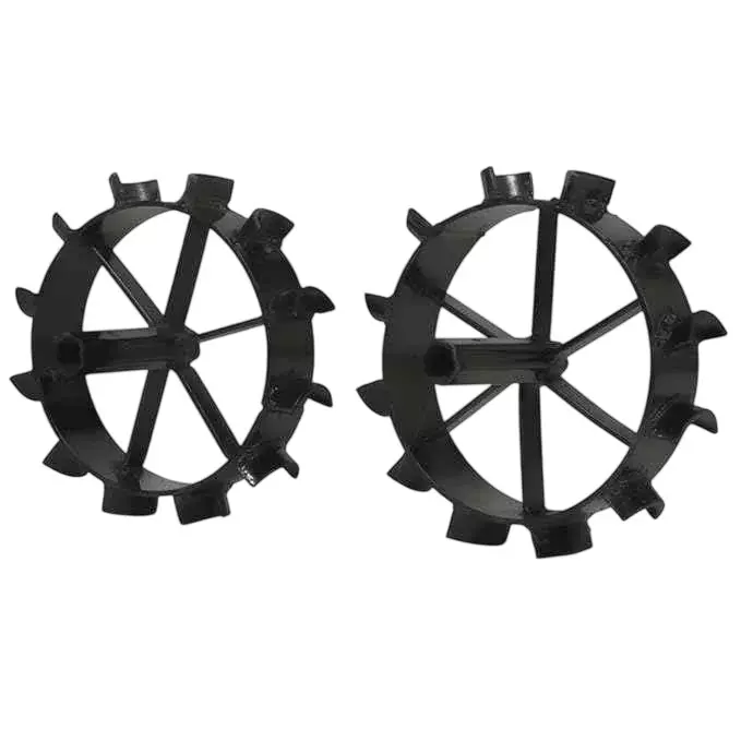Balwaan Enhanced Traction Wheel Round 18 Inch (45.72 cm) Stainless Steel for Farming & Gardening, IW18D