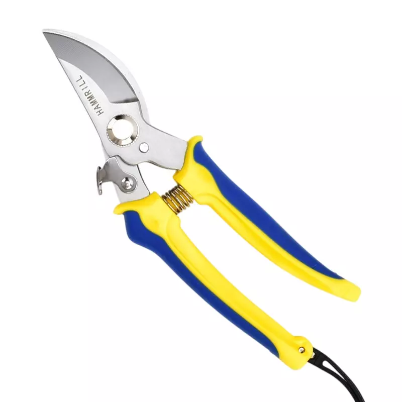 Hammrill Pruning Shear 8 Inch (200 mm) Size Alloy Steel & Plastic for Cutting Flowers And Shrubs, AP-71