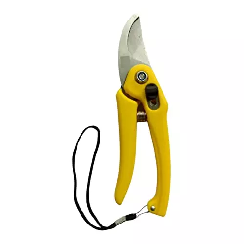 yuvcon-stainless-steel-plant-cutter-with-safety-lock-and-replaceable-spring-for-garden-pruning-use