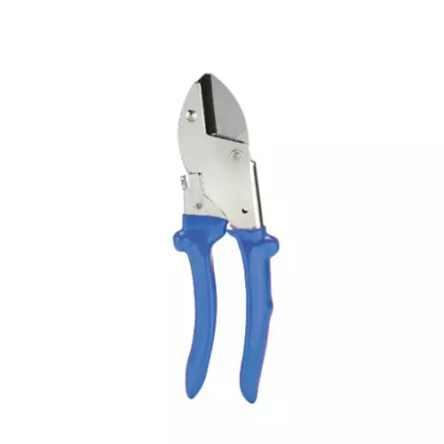 ADRAL Pruning Shear 200 mm Nickel Chrome Blue & Silver Steel & Plastic 15 mm for Industrial Use, PS1