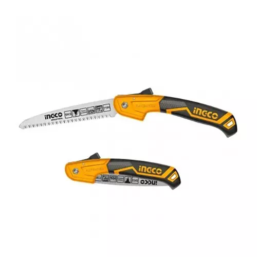 Ingco Folding Saw with 7 TPI Triple Teeth 7 inch (180 mm) Blade, HFSW1806