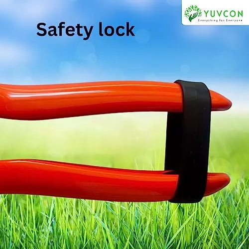 yuvcon-stainless-steel-fruit-snips-scissor-with-non-slip-grip-for-harvesting-fruits-and-herbs