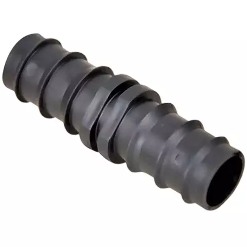 Yuvismart Drip Irrigation Lateral Joiner Heavy Virgin Material 16 mm Size (Pack of 50)