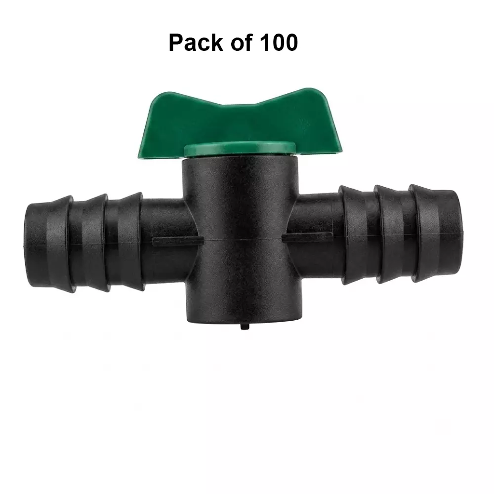 yuvismart-drip-irrigation-cock-heavy-virgin-material-straight-connector-with-tap-16-mm-size-pack-of-100