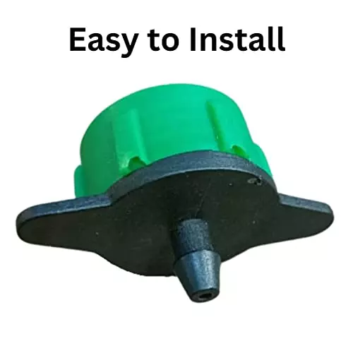 yuvcon-adjustable-irrigation-dripper-14-lph-abs-plastic-water-emitter-pack-of-50