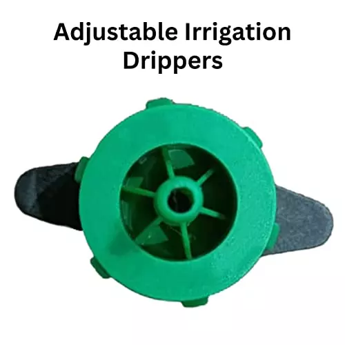 yuvcon-adjustable-irrigation-dripper-14-lph-abs-plastic-water-emitter-pack-of-50