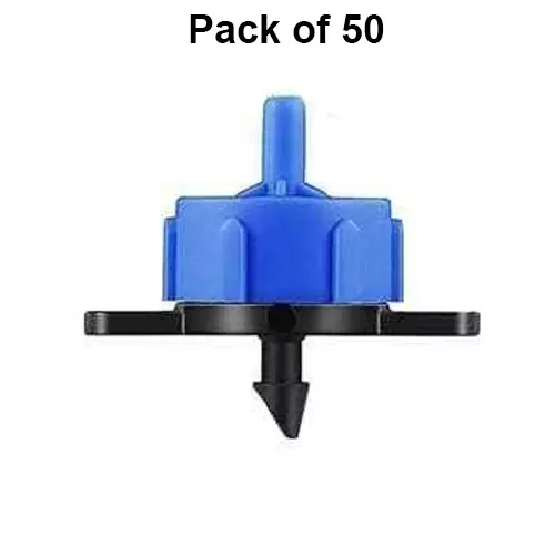 kamal-agrotech-8-lph-plastic-blue-irrigation-emitter-dripper-pack-of-50