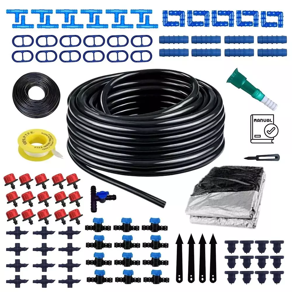 Kamal Agrotech Drip Irrigation Kit - 50 Plants