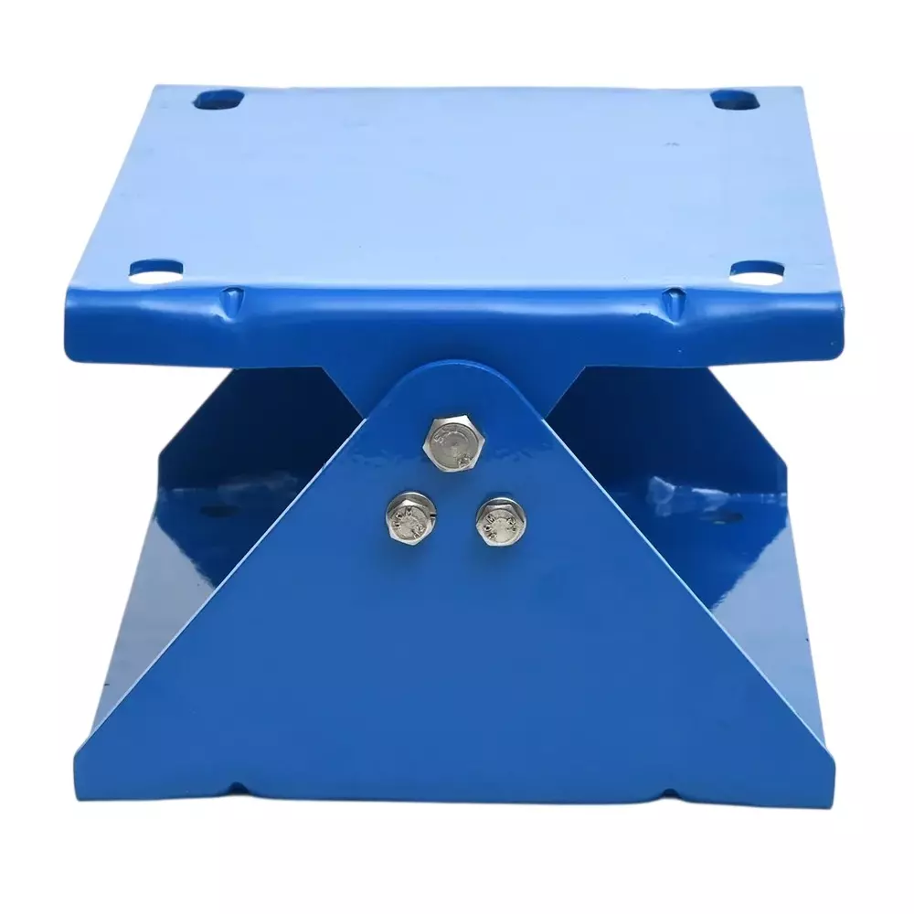 Zephyr Heavy-Duty Hose Reel Swivel Mount Dual Arm Wall, Ceiling, Floor 180°Rotation XL Blue for Hose Reel Mounting, ZSM001DA-XL