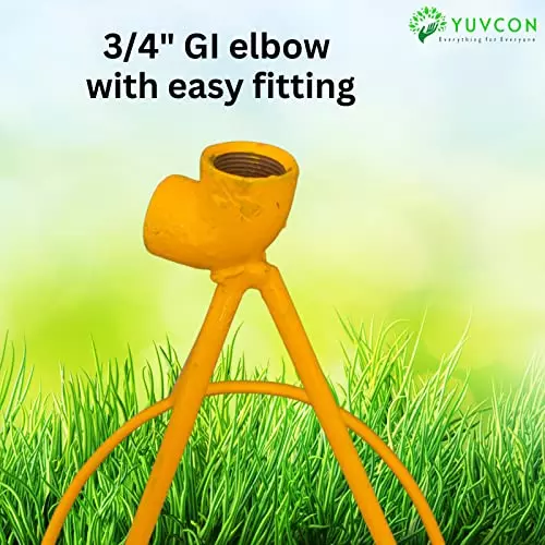 yuvcon-metal-sprinkler-stand-for-34-inch-sprinklers-with-stable-adjustable-garden-watering-base