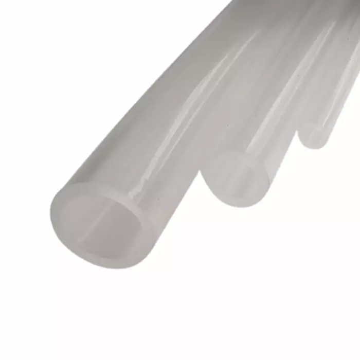 RS PRO Silicone Flexible Tubing 2.4 mm Inner Dia 4 mm Outer Dia Translucent 5 m