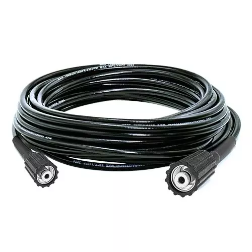 MECRAAF High Pressure Washer Rubber Hose Pipe 15 m1 with 60 BAR / 16 MPa / 2320 PSI Pressure, HOSE-15M