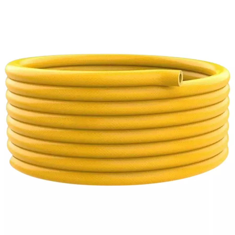Deli PVC Water Hose Yellow 12 mm Inner Diameter 2 mm Thickness, DL8072-10