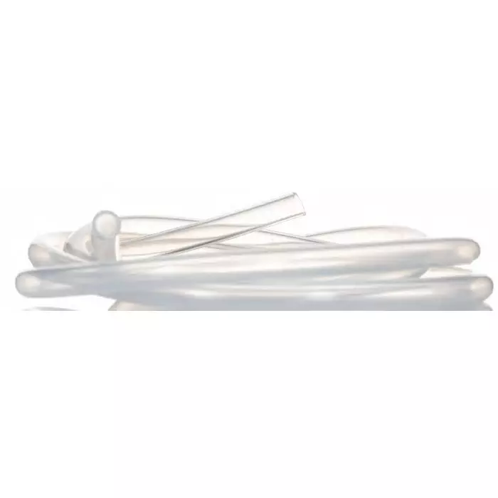 RS PRO Silicone Flexible Tubing 5 mm Inner Dia 7 mm Outer Dia Translucent 5 m