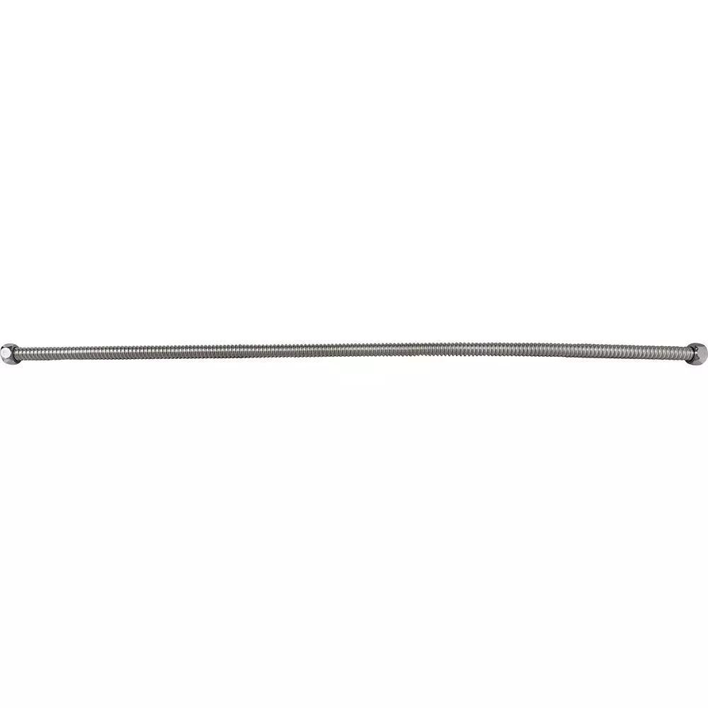 MonotaRO Flexible Stainless Steel Pipe for Water Supply Brass Nut 1 m Hose Length, G20-1000