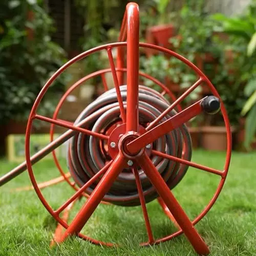 gurudatta-metal-hose-reel-with-wall-mount-attachments-125-mm-12-inch-pipe-size-for-120-ft-garden-hose-storage
