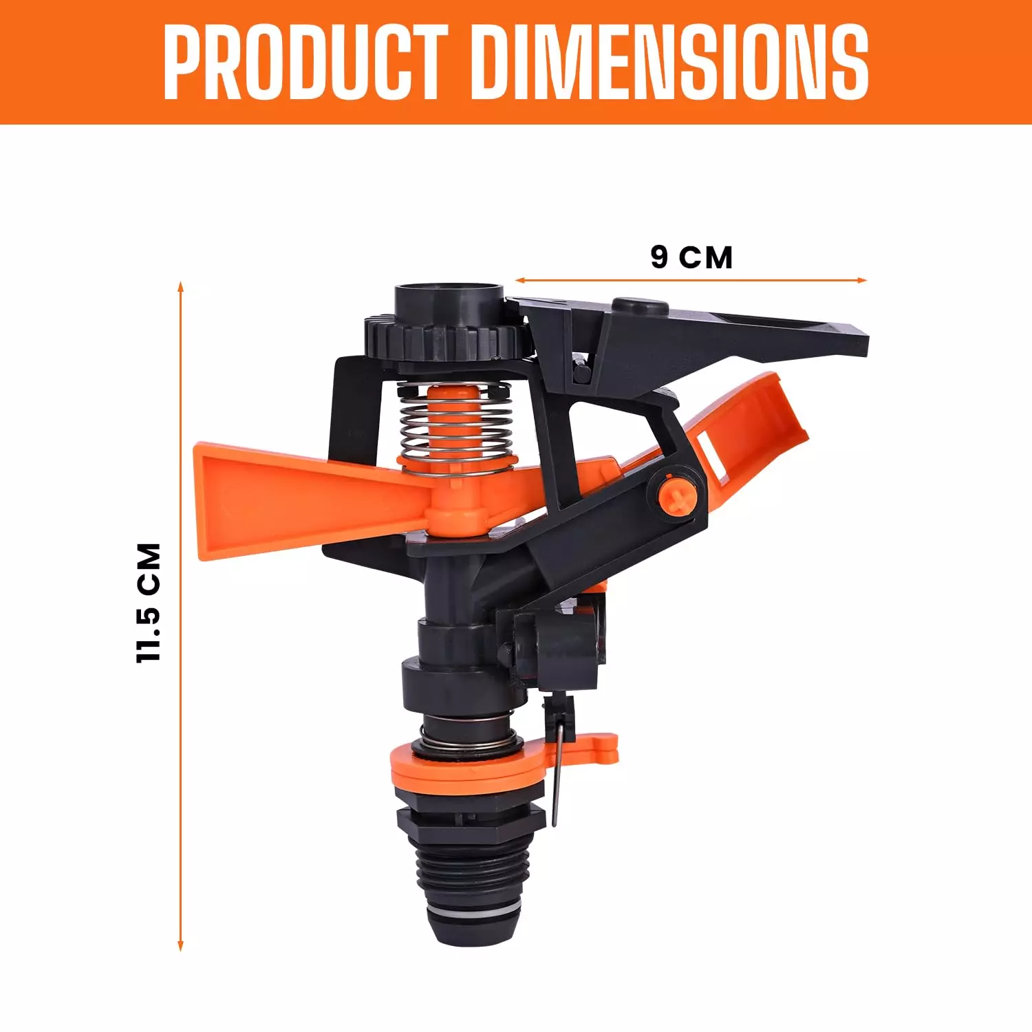 Spanco Plastic Impluse Sprinkler SP-1040