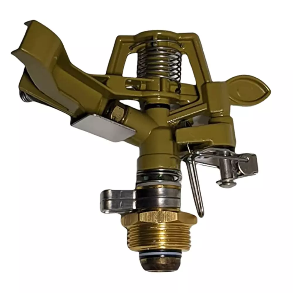 Yuvismart Metal Rocker Nozzle Sprinkler 360 Degree 19.05 mm (3/4 Inch) for Garden and Agriculture Irrigation
