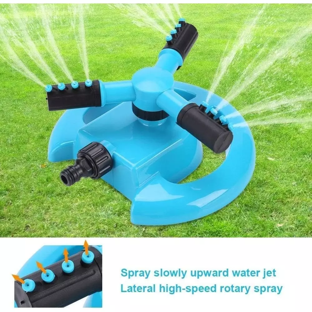 MED BUDDY Water Sprinkler Automatic 360° for Watering Garden, Plant Irrigation and Kids Playing, Irrigation System