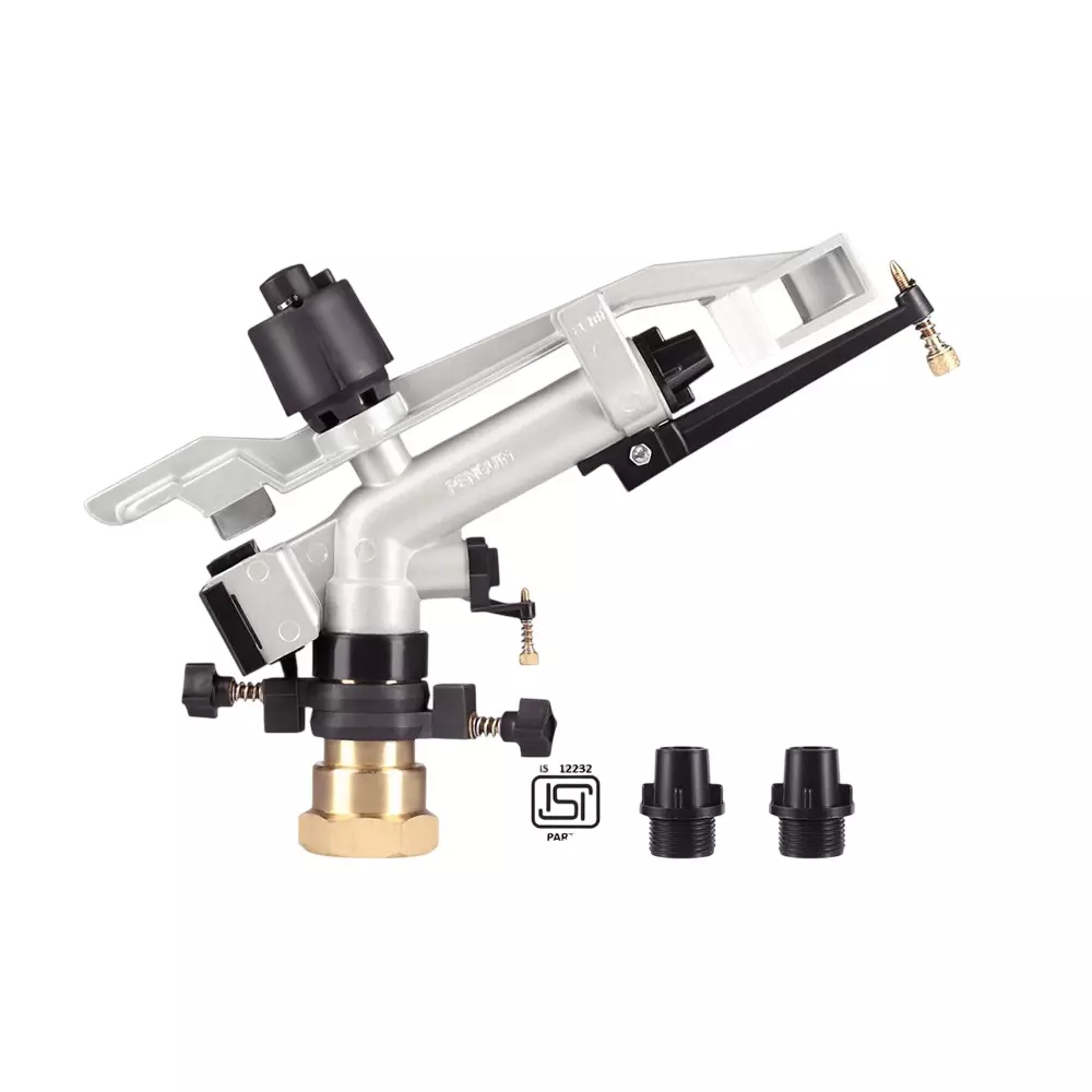 Automat HT-40G Penguin Rain Gun 31.75 mm (1.25 Inch) Male with 3 Nozzle for Agricultural Irrigation Use