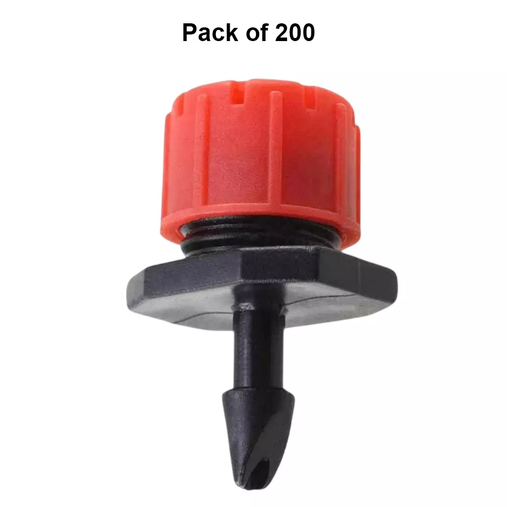 kamal-agrotech-14-inch-635-mm-plastic-red-dripper-sprinklers-pack-of-200