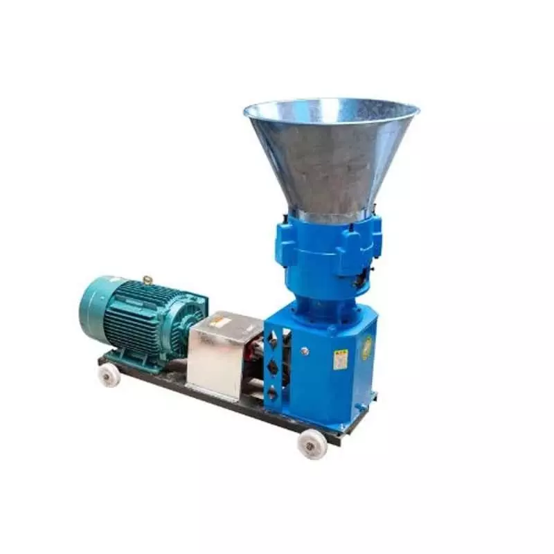 Vinspire Pellet Making Machine Cast Iron Three Phase 350-400 Kg/hr Production Capacity 8 mm Pellet Size with 10 HP Motor