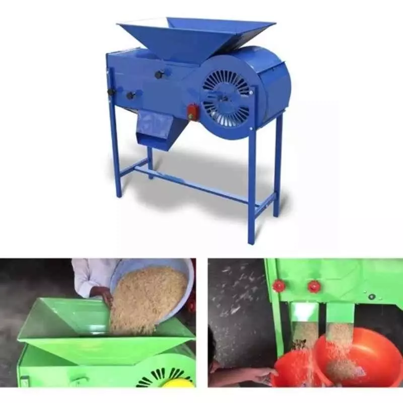 vinspire-single-phase-paddy-maize-cleaner-machine-with-04hp-motor-capacity-400-600-kghr